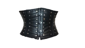 Leather studded corset Lachelle Music 