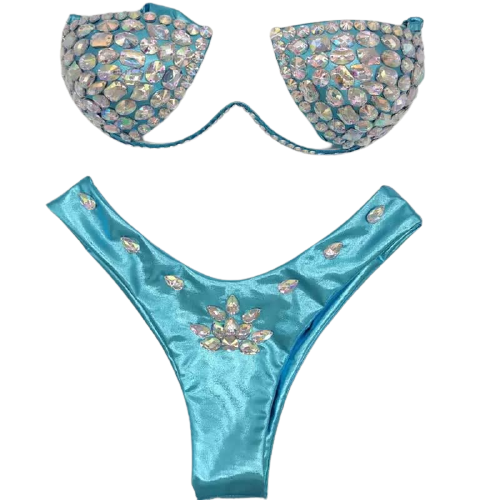 Blue Mermaid Bathing Suit Lachelle Music 