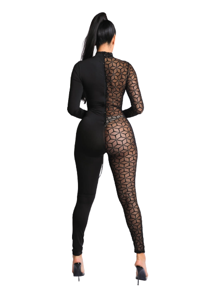 Two Toned Jumpsuit Lachelle Music 