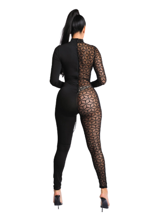 Two Toned Jumpsuit Lachelle Music 