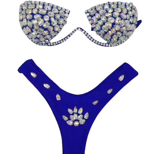 Royal Blue Mermaid Bathing Suit Lachelle Music 