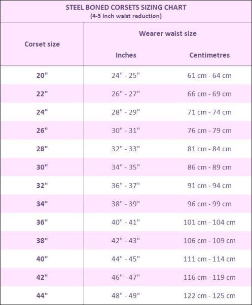 Short Length Corset Lachelle Music 