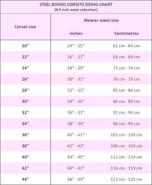 Short Length Corset Lachelle Music 