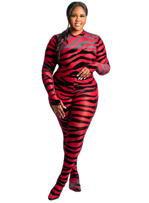 Red Zebra Set